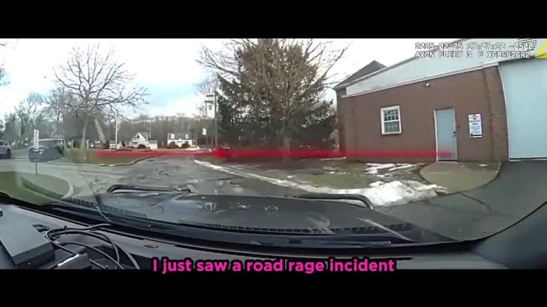 Road Raging Driver Pulls A Gun, Gets Instant Karma